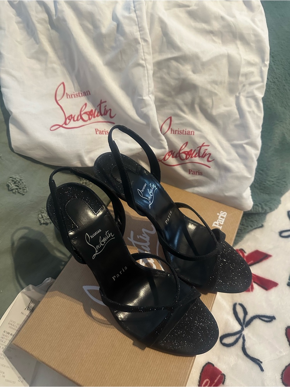 Christian Louboutin Emilie Slingback Heels Size 39 - Picture 3 of 12